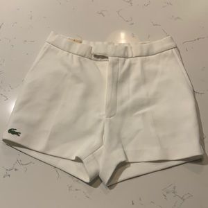 Lacoste vintage tennis shorts